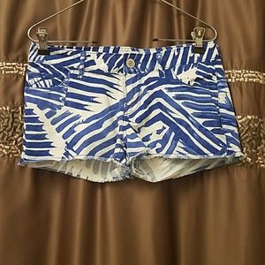 Express cut off shorts